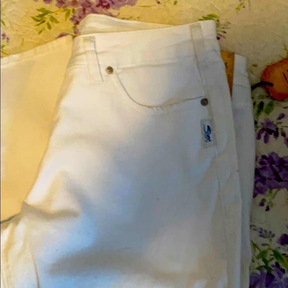 Silver White Denim NWT